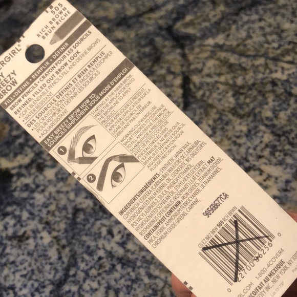 COVERGIRL EASY BREEZY BROW FILL & DEFINE BROW PENCILS•2pk•sharpener•NIP - Picture 4 of 9